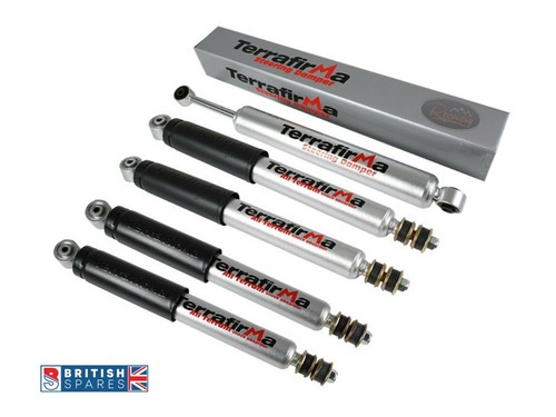 RANGE ROVER P38 95 02  TERRAFIRMA DAMPER SET + P38 STEERING DAMPER ALL TERRIAN - Picture 1 of 4