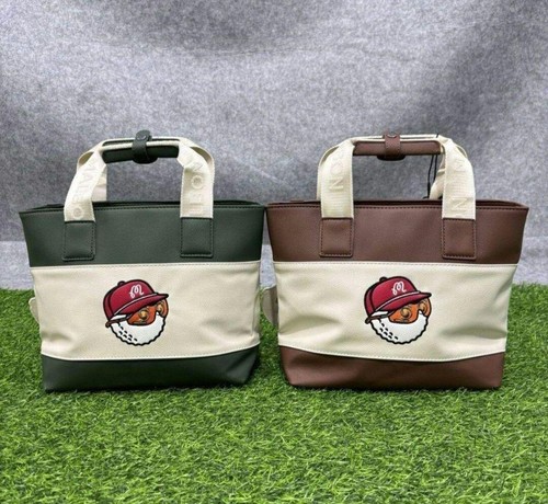 2025 New Malbon Golf Tote Bag 2 Colors Green or Crown Available DHL FedEx Japan - Picture 2 of 10