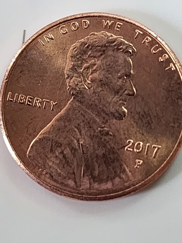 2017 p mint mark penny - Picture 3 of 3