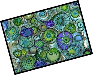 Carolines Treasures Fish Tuna Tuna Blue Indoor or Outdoor Doormat 18 x 27 Multicolor