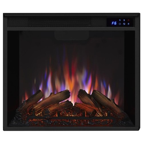 Real Flame Traditional Wood Espresso Chateau Electric Corner Fireplace - Picture 21 of 24