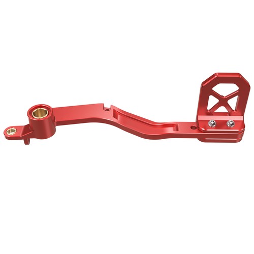 Aluminium Bremspedalhebel hinten für Yamaha YFZ450X 10-11 YFZ450R 2009-2024 rot - Bild 9 von 9