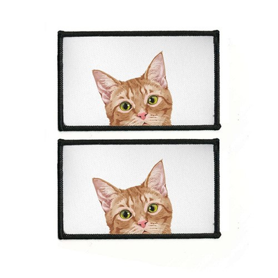 #ad 2 Pieces Rectangle Fabric Patches Repair Patches Embroidered Sew Iron on Patc... $21.18