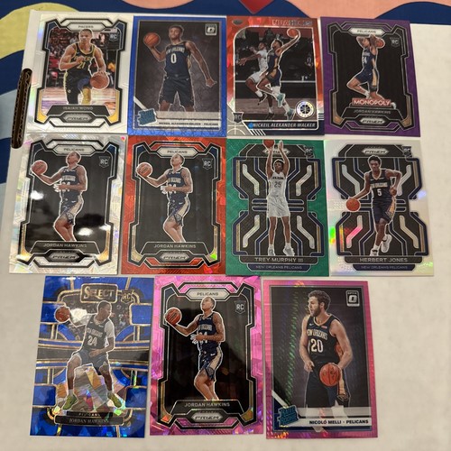 Pelicans 2019-24 Rookie Lot 11 Prizm Cards 91 Total Panini Optic Silver NBA RC - Bild 1 von 13