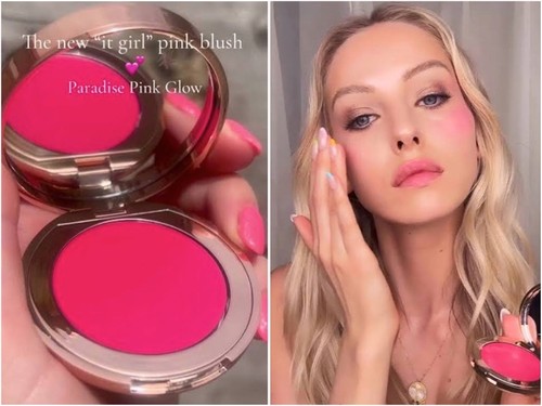 CHARLOTTE TILBERY Island Glow Lip And Cheek Cream I PARADISE PINK GLOW - Picture 3 of 7