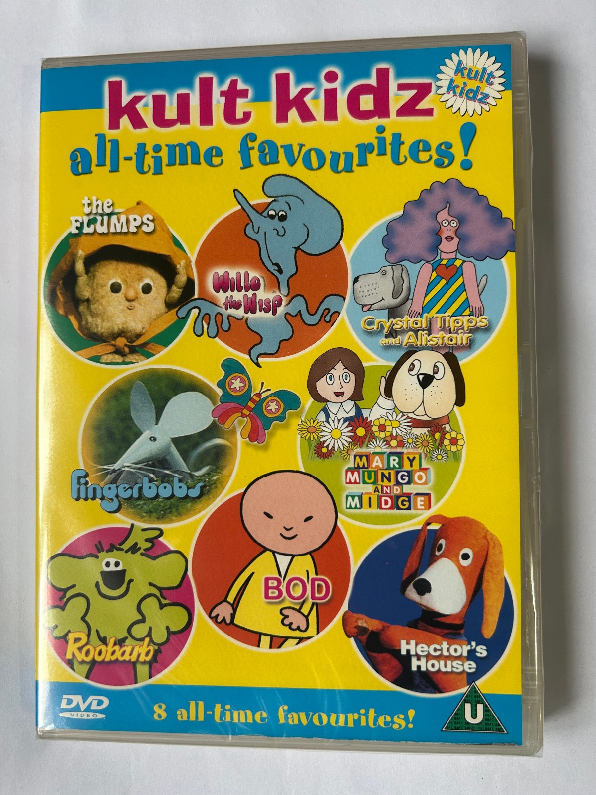 Kult Kidz All Time Favourites Dvd New/Sealed UK Release R2