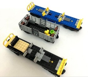 [6 PIECE SET] LEGO City Passenger Train Cargo Train 60052 60051 60097