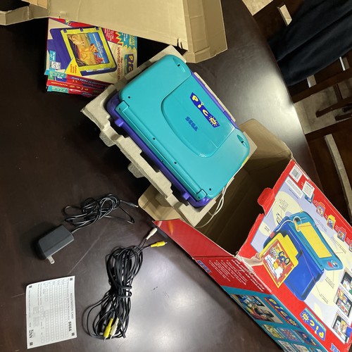 Console Sega Pico Learning System + 4 giochi scatola originale testata funzionante completa - Foto 12 di 21