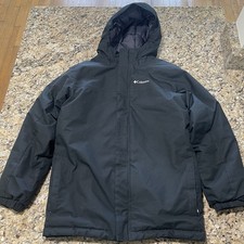Columbia Hikebound ll Insulated Jacket OMNI-TECH Boys Size Medium Black