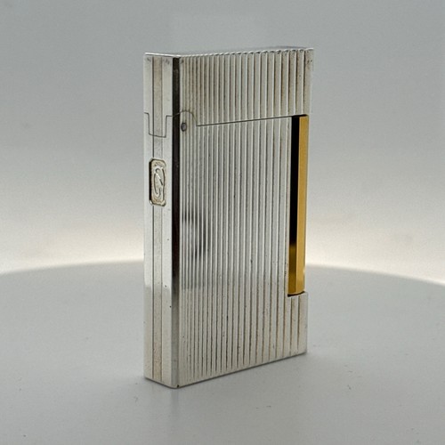 S.T. DUPONT FEUERZEUG Linie 2 / Ligne 2 guter Zustand / Mit Tasche(D1) - Bild 5 von 11
