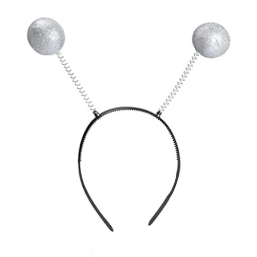 Diadema Antena Alienígena Diadema Marciana Extraterrestre HeadBopper Halloween Diadema Alienígena - Imagen 26 de 26