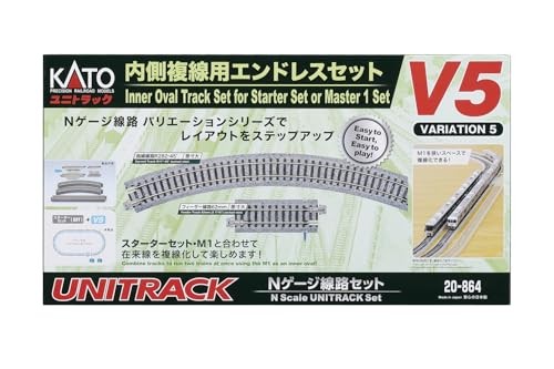 KATO N gauge Inner Double Track Endless Set V5 20-864 Model Train Rail Set Japan - Picture 4 of 5