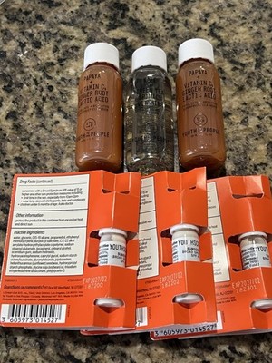 Youth To The People Super Skincare Bundle Cleanser Eye Cream SPF 6 NEW items!
