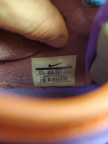 Size 11.5 - Nike PG 2 Mamba Mentality Purple Basketball Green Rare AO2986-001 - Bild 7 von 18