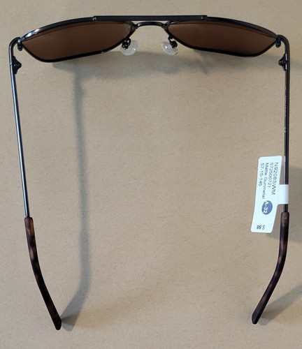 Nautica Pilotenbrille N9208SWM matt Gun Metal mit Hartschalenetui BRANDNEU - Bild 9 von 10