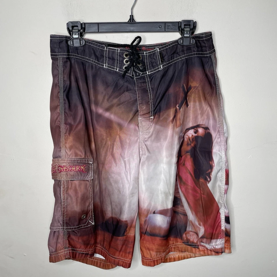 Pantalones cortos de surf Dragonfly Ozzy Osbourne Blizzard Of Ozz 33 Foto 3 de 4