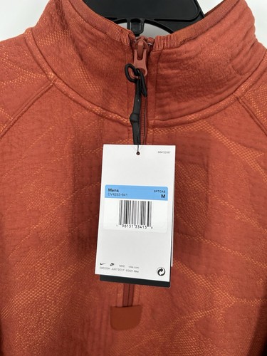 Nike Tech Pack Therma Fit ADV Quarter 1/4 Zip Pullover Loose Fit DV4293-641 MED - Picture 3 of 8