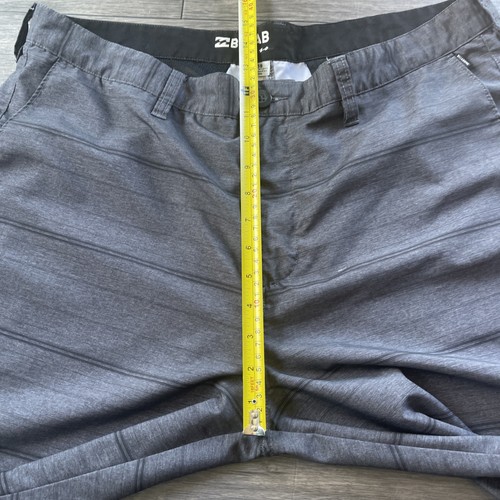 Billabong Submersible Shorts Mens 38 Gray Striped Quick Dry - Picture 8 of 11