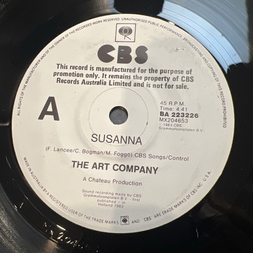 THE ART COMPANY *Susanna * ORIGINAL 1983 SPAIN 12" Single Australian Promo Rare - Picture 4 of 9
