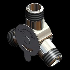 T&S Brass 5EF-0006 Equip Temperature Mixing Valve - 1/2" male NPT