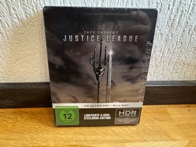 Zack Snyder Cut JUSTICE LEAGUE  Limited 4K Blu-Ray Steelbook NEU in Folie OOP