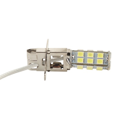 ˜2PCS Xenon White H3 3528 28‑SMD For Vehicle Car Fog Driving DRL LED Light Bulbs - Picture 6 of 22