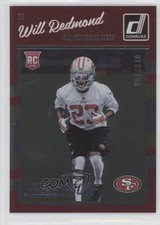 2016 Donruss Rookies Press Proof Silver 16/100 Will Redmond #347 0b2