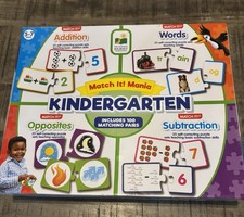 The Learning Journey Match it mania kindergarten. NIB SEALED