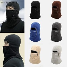 Fleece Balaclava Cycling Cap Cold-proof Windproof Warm Hood And Hat Thicken