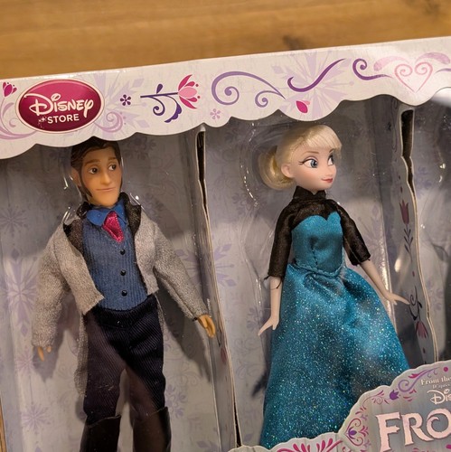 Disney Store Frozen 5" Mini Puppe Set 4er Pack Kristoff Anna Elsa Hans Neu - Bild 3 von 5