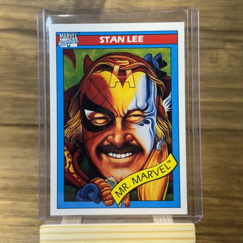 Marvel Comics Stan Lee Trading Card #161 Mr. Marvel 1990 Impel