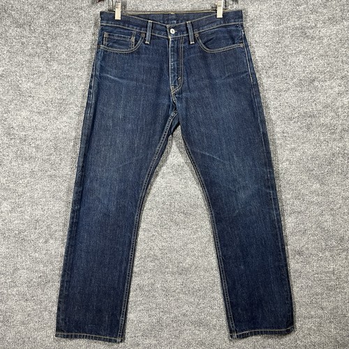 Levis for Brooks Brothers 514 Denim Jeans 33x30 Dark Wash Blue Pants Made in USA