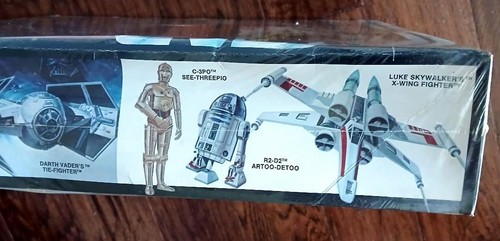 Vintage, SEALED 1978 STAR WARS Darth Vader Snap Together "Action" Model Kit - Picture 4 of 8