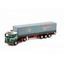 TEKNO,Truck with tarpaulin trailer RYNART - SCANIA R142 4x2, 1/50, TEK77058
