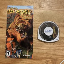 Cabela's Dangerous Hunts Ultimate Challenge Sony PSP No Case