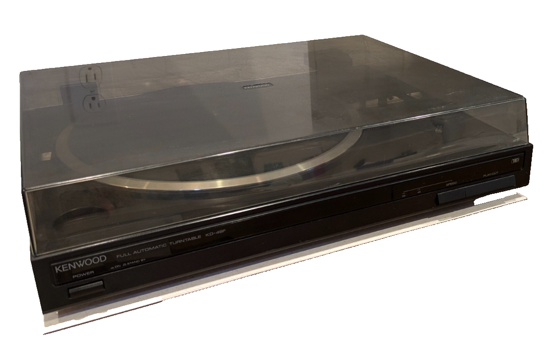 Vintage Kenwood KD-48F Full Automatic Belt Drive Turntable