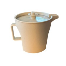 Tupperware Creamer Vintage Almond Push Button Lid Kitchenware 1970s