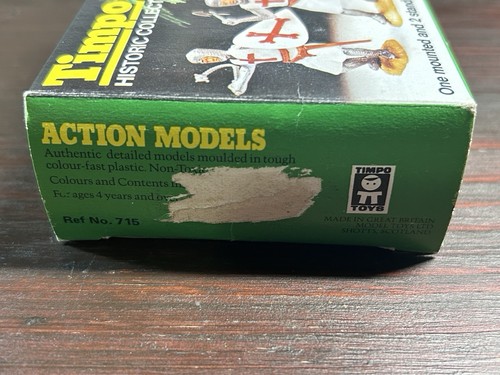 Colección Histórica Timpo - Cruzados - En Caja - Medieval - Soldados de Juguete - Años 70 - Imagen 9 de 10