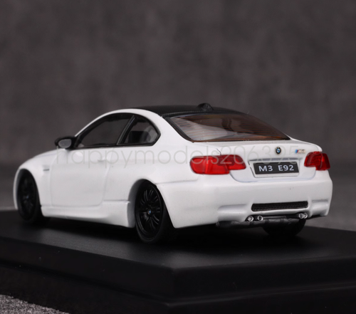 MA 1:64 Escala Blanco M3 E92 Cupé Deportes Diecast Metal Coche Juguete Modelo Colección - Imagen 6 de 6