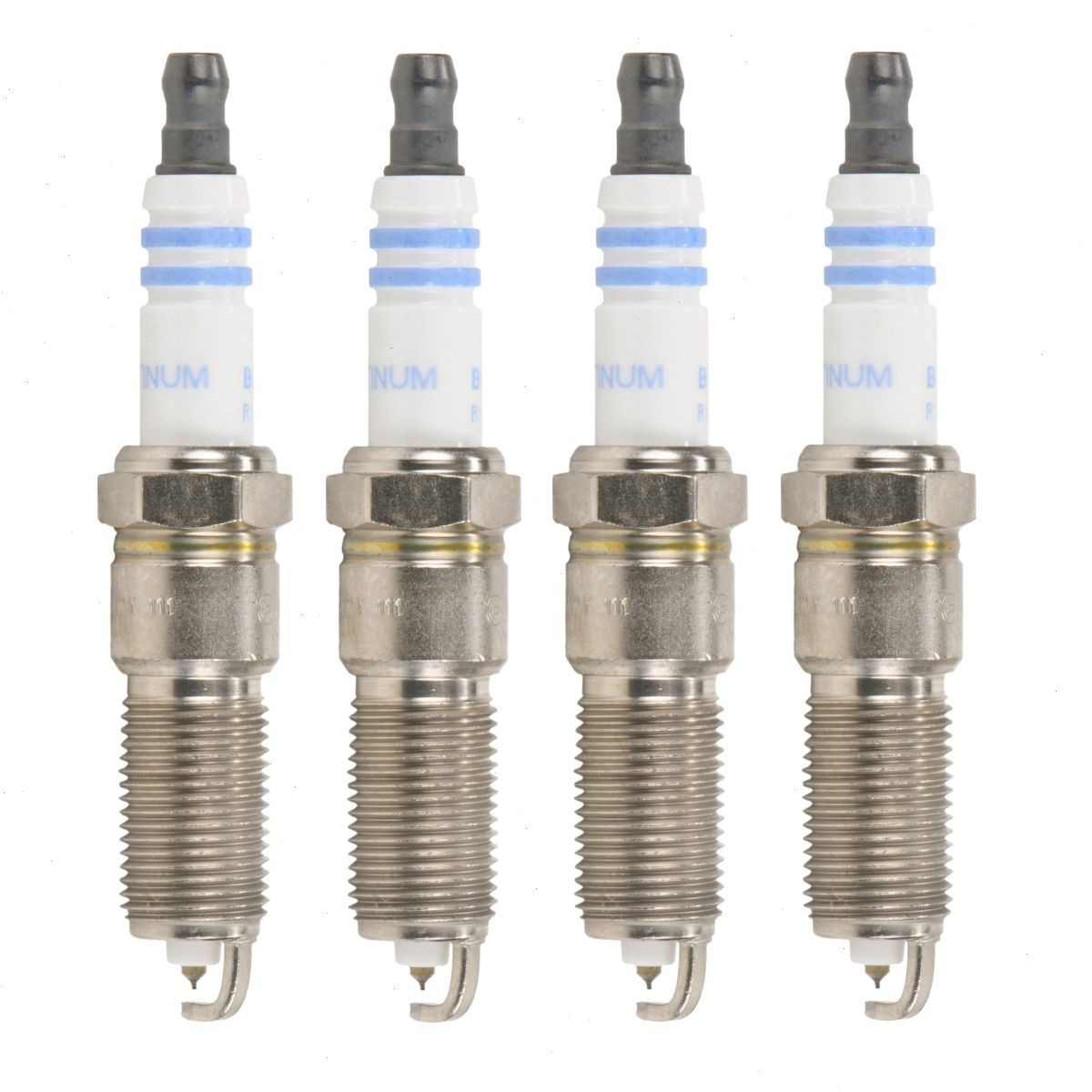 4 pc Bosch Platinum Spark Plugs for 2001-2007 Dodge Caravan 2.4L L4 Ignition vm