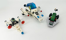 LEGO CLASSIC SPACE 6875 Space Hovercraft /6810 Laser Ranger/ 6813 Galactic Chief