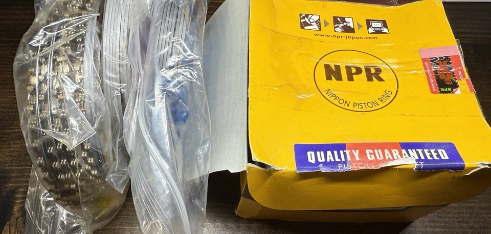 NPR Isuzu SWI10197ZZ 0.75 DIA 101.600MM. PISTON RING SET. Fit For Hombre LF8 - Image 3 of 4