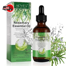 Aceite esencial De Romero terapéutico Para El Cabello Piel Organico 2.02 Fl oz