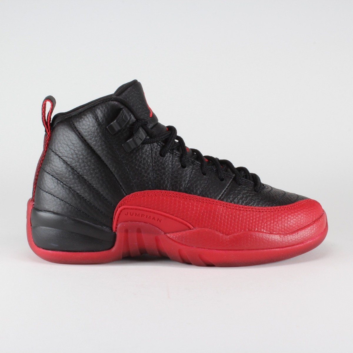 Nike Air Jordan 12 Retro (GS) 'Flu Game' Black Red 153265