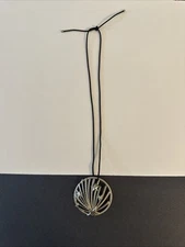 David Yurman 2” round Star pendant