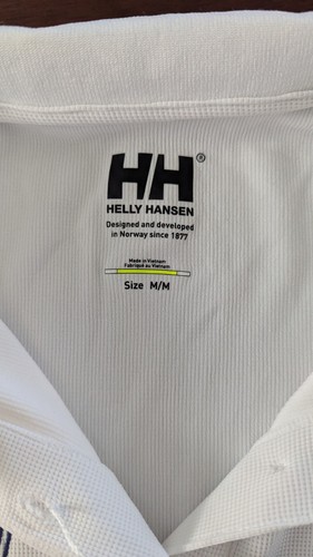 NEU Helly Hansen Congressional Damen Crew Tech Polo Shirt HH weiß Medium Tactel - Bild 7 von 9
