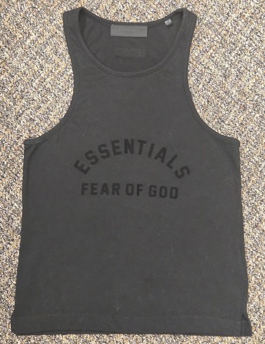 Essentials Fear Of God Trägertop Damen ärmellos Logo Größe Small XS - Bild 2 von 8