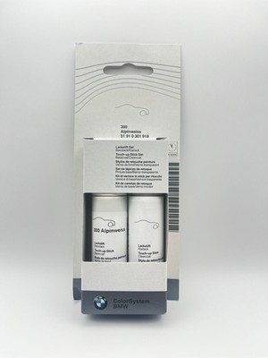 BMW Lackstift-Set Alpinweiß 3 ''300''  MHD abgelaufen - Funktioniert Top -Original
