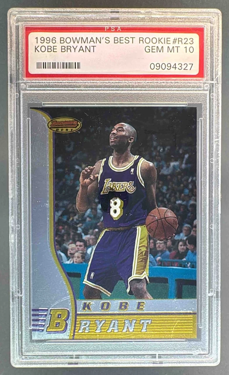 Bowman Kobe Bryant Basketball 1996-97 Season Sports Trading Cards