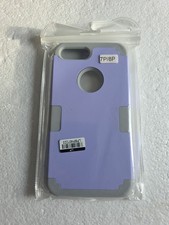 Multi-Layer Hybrid Protective Case For Iphone 7 Plus Light Purple